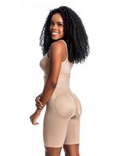 Yoga Shaper Shorts with LYCRA® for Buttocks and Front Opening 3026 P